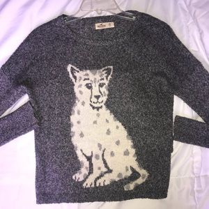 Fuzzy long sleeve